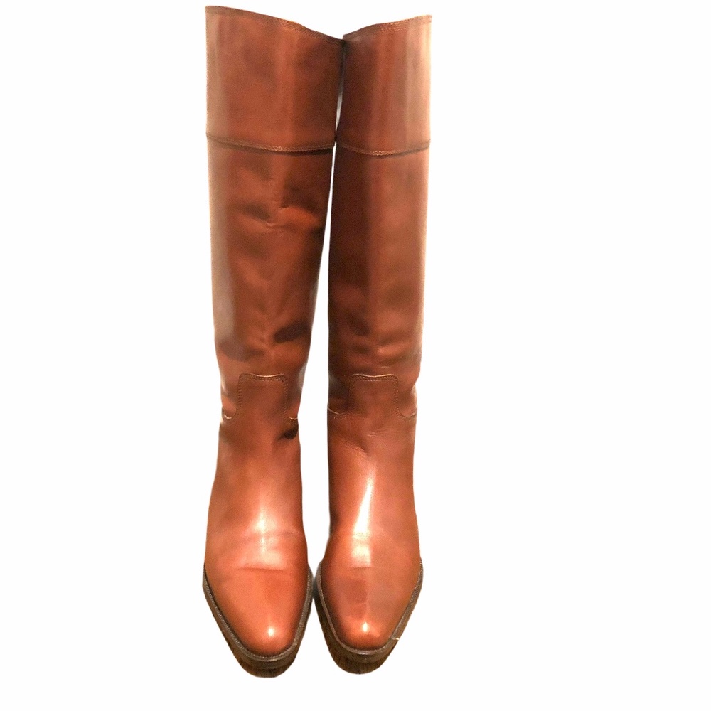 Ralph Lauren Riding Boots Italian Leather